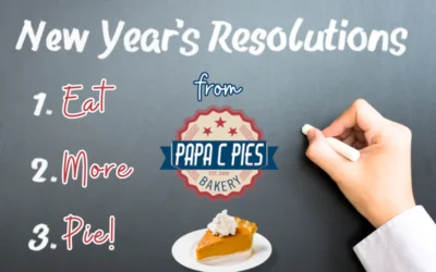 How Can Pie Help Fulfill Your New Year’s Resolutions? Papa C Pies Has the Answer!