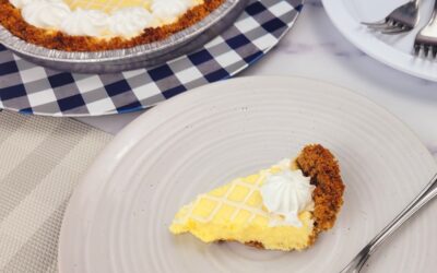 Celebrate Lemon Pie Day with a Lemon Icebox Pie from Papa C Pies!